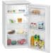 Bomann VS 7350  Kühlschrank, 88L, 3 Glasablagen, LED Innenraumbeleuchtung, Gemüseschale, weiß