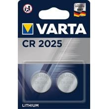 VARTA CR 2025 Knopfzelle Lithium Blister 2 Stück