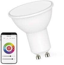 EMOS 1525500500 LED Lampe GoSmart MR16, GU10, 4,8W (35W), 400lm, RGB, dimmbar, WiFi