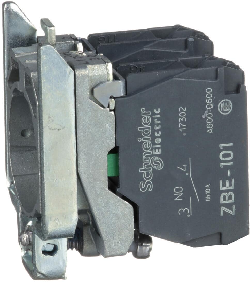 Schneider Electric Kontaktblock Harmony XB5 – 1 Schließer + 1 Öffner Mit Schraubanschluss