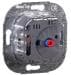 Alre-IT RTBSU-401.062#00 Raumtemperaturregler, 230VAC, UP, 5-30° C, Öffner, Anzeige Heizen, Schalter Ein/Aus, Nachtabsenkung, anthrazit (UA090003)