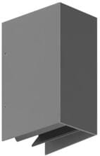 Brumberg COLIAS LED-Wandanbauleuchte 230 V AC, 50Hz, 2 x 3W, 415lm, 3.000K, IP54, schaltbar, graphit struktur (65151103)