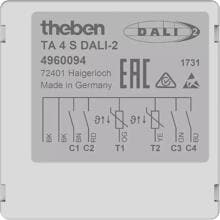 Theben TA 4 S DALI-2 DALI-2 Tasterschnittstelle 6-fach, Unterputz, Binäreingang 4960094