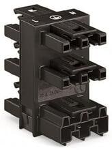 Wago 770-608 Verteiler, 5-fach, schwarz