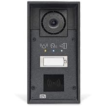 2N 9151101CRPW IP Force Sprechanlage, 1 Taste, Kamera, Piktogramm und 10W Lautsprecher, schwarz