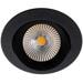 The Light Group SLC1163 One360° SunLike LED Einbauleuchte, 8W, 559lm, 3000K, schwarz