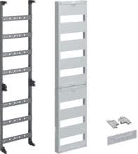 Hager ZU37RK Verteilerfeld, univers Z, 1050mm, 1-feldig, 7-reihig, ohne QC-Klemmen, mit U84T