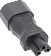 InLine Netzadapter IEC 60320 C14 / C5, 3pol. Kaltgeräte / Notebook (16723B)