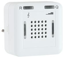 Eldat Steckdosenrufmelder, Easywave, 868MHz, 1-Kanal, Steckersystem, weiß (RCP25E5001A01-K)