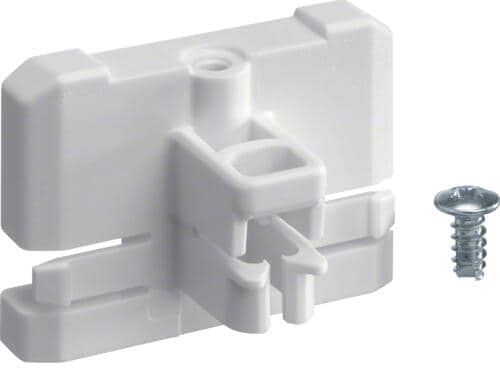 Hager FZ745SH Türstangenhalter für Schrank IP44, Ersatzteil, für Tür oben und unten einsetzbar