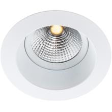 The Light Group Downlight SLC ONE SOFT R68-83 WH 620TED 3000K CRI90 IP44 36°, 8W, 620lm, weiß (SLC1125)