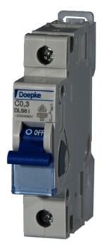 Doepke DLS 6I C10-1 Leitungsschutzschalter 10kA, 1-Polig, B-Charakteristik, 10A (09916201)