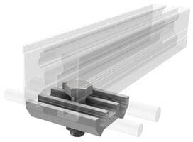 SL Rack Blitzschutzklemme niedrig (91520-00)