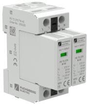 Fuchsberg Electric T2 275 TN 40 Überspannungsableiter, TN Netz, Typ 2, 40 kA, 2+0-Schaltung, REG, grau (205320)