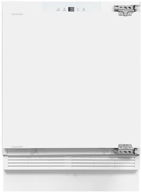 Exquisit UKS140-V-FE-010E Unterbau Kühlschrank, Nischenhöhe 82,5 cm, 60 cm breit, 138L, Festtürmontage, Abtauvorgang automatisch, Eierablagen, Tempera