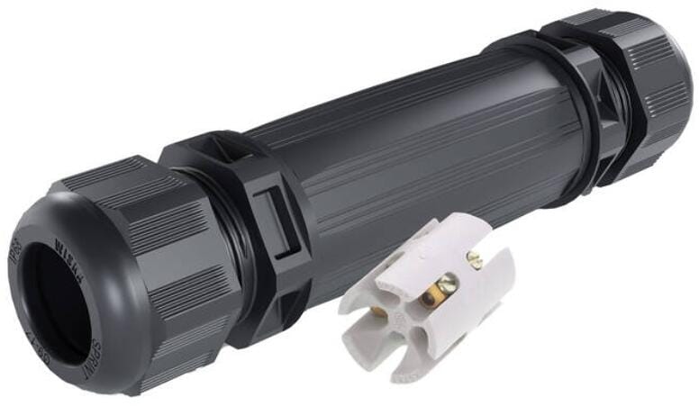 Wiska 788/ESKV 25 BK Kabelverbinder mit ESKV, IP68, Kunststoff, schwarz (10112268)
