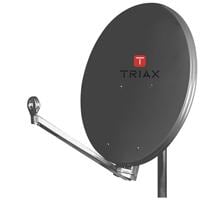 Triax Hit FESAT 65 SG Offset-Parabolreflektor, schiefergrau