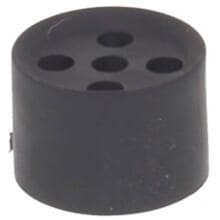 Wiska MFD 20/05/030 Mehrfachdichtung für 5 Kabel, IP66, schwarz (10102853)