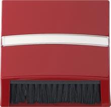 Klappbare Abdeckhaube für Geräte mit Abdeckung (50 x 50 mm) und Schrägauslass, Rot, S-Color, Gira 068243