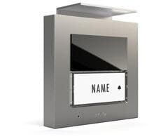 M-E ADV-1010-S Audio Außenstation ALU 1-Familienhaus, silber (AP) (41315)
