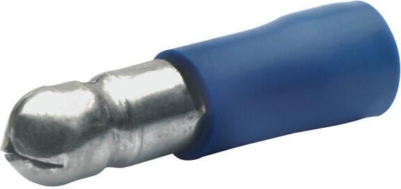 Klauke 1030 Rundstecker isoliert, 1,5-2,5 mm², blau, 100 Stck.