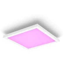 Philips Hue White & Color Ambiance Surimu Quadratisches LED Panel, 30x30cm, 1760lm, 4000K, weiß (929003598001)