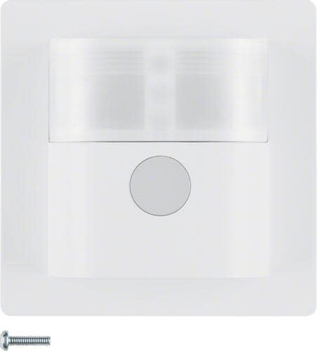 Berker 85341229 IR Bewegungsmelder, Komfort, 1,1m, Q.1/Q.3, polarweiß samt