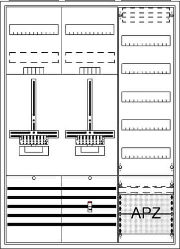 STRIEBEL & JOHN DA37PG Komplettschrank A37 2Z1V5A2