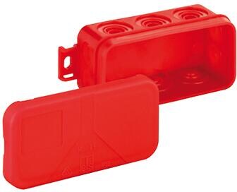 Spelsberg Mini 25 SB-L Verbindungsdose Leer, rot, IP55, 89 x 43 x 38 mm (31070801)