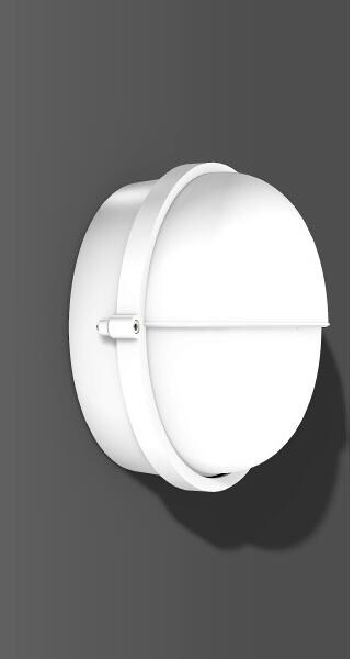 RZB Wandleuchte Alu-Superior, IP65, QA60, 57W, E27, weiß (51051.002)