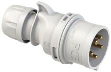 PCE SHARK CEE-Stecker, 16A, 5p, 1h, IP44/IP54, grau (015-1)