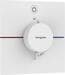 hansgrohe ShowerSelect Comfort E Thermostat Unterputz für 1 Funktion, Metall, 20,3 l/min, Mattweiß, (15571700)