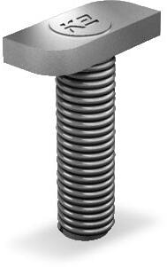 K2 Systems Hammerkopfschraube, 20/12, M8x20, rostfreier Stahl, 100 Stck. (1002387)