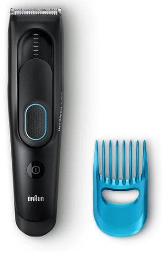 Braun HC5010 Series 5 Haarschneider, Wagner Memory schwarz vollständig abwaschbar, SafetyLock, Elektroshop