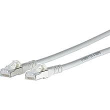 Metz Connect Patchkabel Cat.6A 10G AWG26 weiß 7,5m