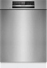 Bosch SMU6ECS12E Serie 6 Unterbau-Geschirrspüler, 60 cm breit, 14 Maßgedecke, Aqua Stop, Eco Silence Drive, Kindersicherung, AquaSensor, Kindersicherung, Gebürsteter Stahl