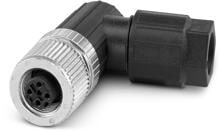 Phoenix Contact SACC-M12FR-5PL M Steckverbinder,5-polig, gewinkelt, ungeschirmt, M12, Push-Lock (1424653)