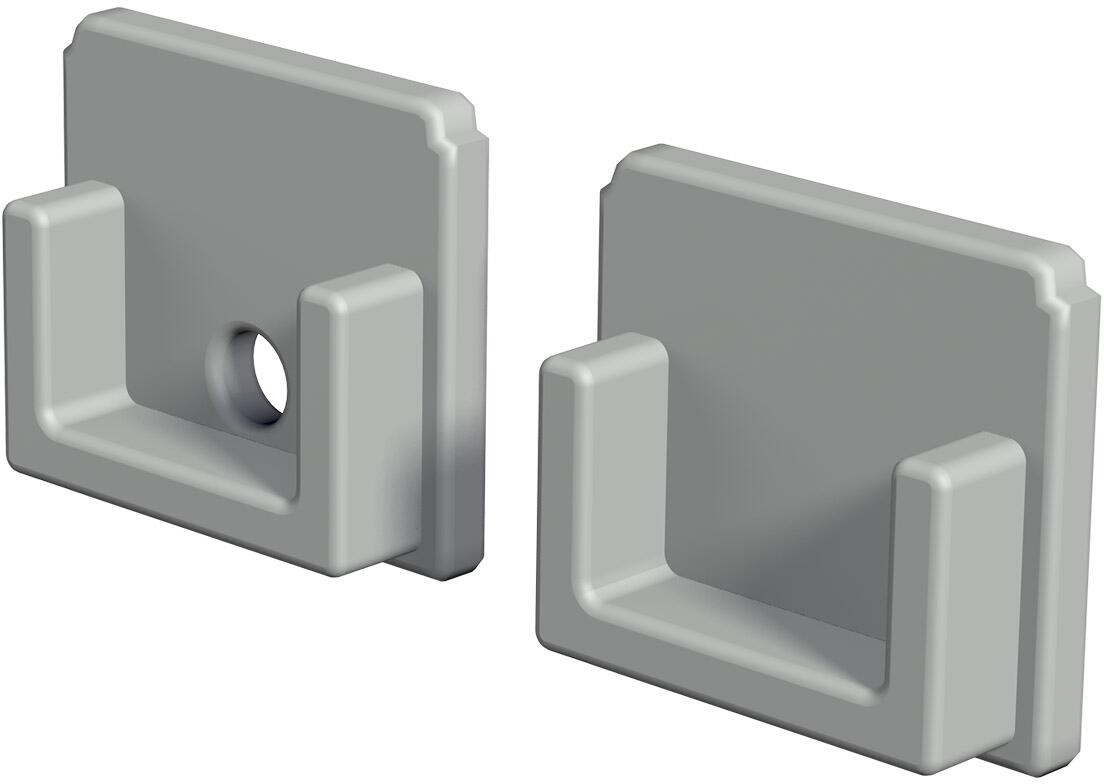 EVN APTB-Serie Kunststoff Endkappen 2er-Set für APTB1AM (TB1PAKSET)