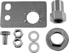 Duravit Universal Vorinstallations-Set für Wand-WCs, Unterputzmontage, Messing