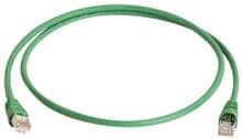 Telegärtner Patchkabel Cat.6A MP8 FS 500 LSZH-1,5 m, grün (100008298)