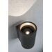 Paulmann LED Außenwandleuchte Concrea IP65 110x135mm 3000K 6,8W 300lm 230V, Beton, schwarzer Sandstein (94500)