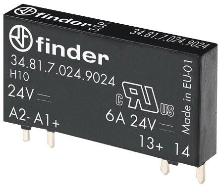 Finder 34.81.7.024.9024 Steck-/Printrelais, Opt