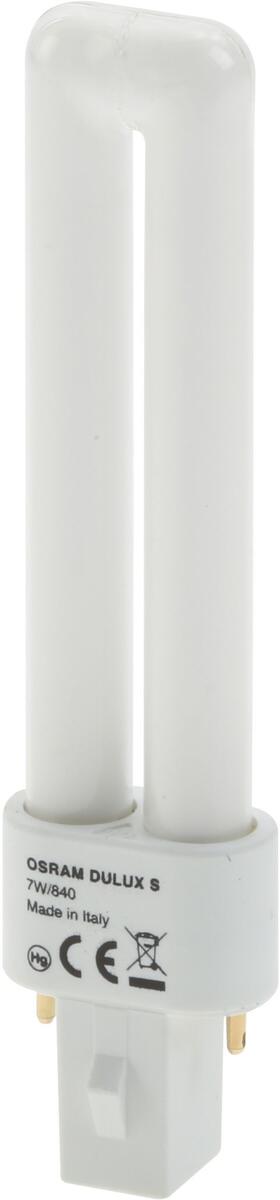 Bosch Siemens 00267899 Leuchtstofflampe, DULUX S 7W/21-840 lweiß