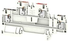 Weidmüller A2T 1.5 KNX RD-BK Mehrstock-Reihenklemme, PUSH IN, 1,5 mm², 500 V, 17,5 A, Anzahl der Etagen: 1, weiß/ orange (2652200000)