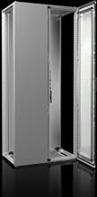 Rittal VX 8880.000 Anreih-Schranksystem, BHT: 800x1800x500 mm, Stahlblech, mit Montageplatte, doppeltürig an Frontseite