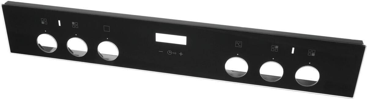 Bosch Siemens 11031727 Bedienblende, Material: Edelstahl; Farbe: schwarz, Optimiertes Design "light grey"