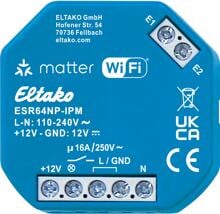 Eltako ESR64NP-IPM Stromstoß-Schaltrelais mit IP, Matter über Wi-Fi, optional EnOcean, 1 Schließer nicht potenzialfrei 16 A (30064015)