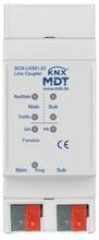 MDT SCN-LK001.03 Linienkoppler, 2 Teilungseinheiten REG, mit KNX Data Secure Funktion
