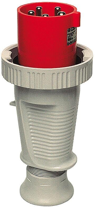 Walther Werke (269) wasserdichter Stecker 63A 5P 6H mit Trompetenverschraubung