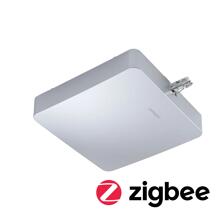 Paulmann URail Einspeisung Smart Home Zigbee 3.0 Mitte 227x196mm max. 300W, chrom matt (50120)